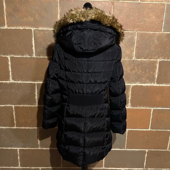 Laundry by Shelli Segal Black Down Winter Coat Women's Large - Picture 5 of 8